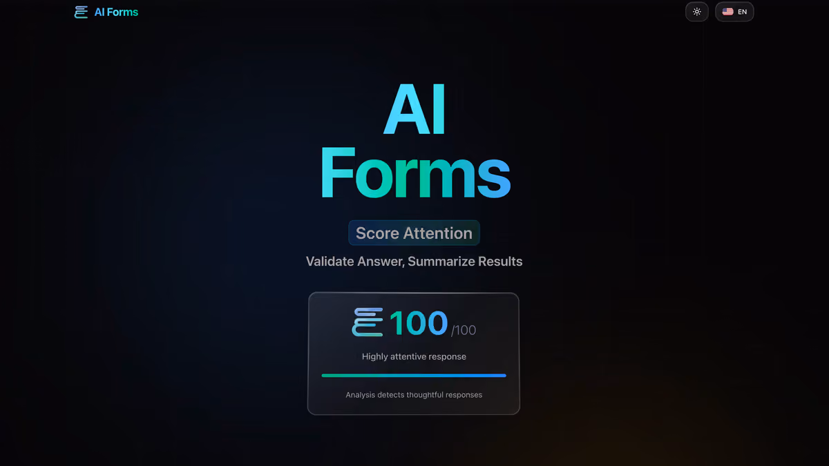 AI Forms & Analytics, скриншот 1